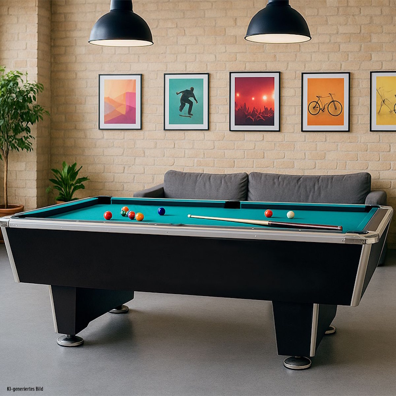 Pool-Tisch ORLANDO, 6' Pool-Tisch ORLANDO mit Münzeinwurf, 6', 7', 8'