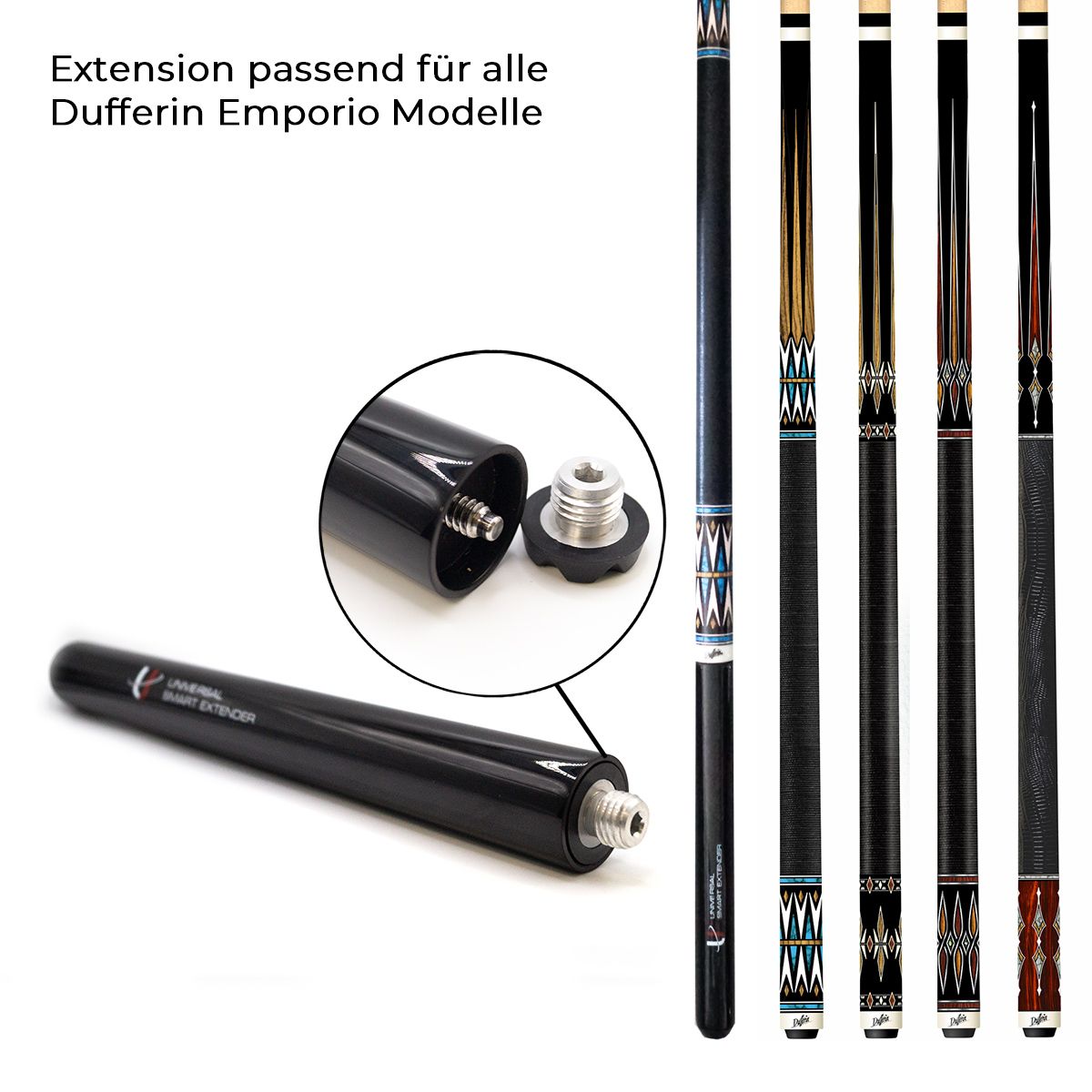 Dufferin Pool Billiard Cue Emporio DE-2