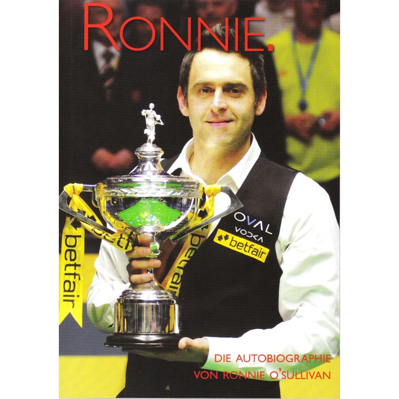 Buch Ronnie O'Sullivan Autobiographie Buch Ronnie O'Sullivan Autobiographie