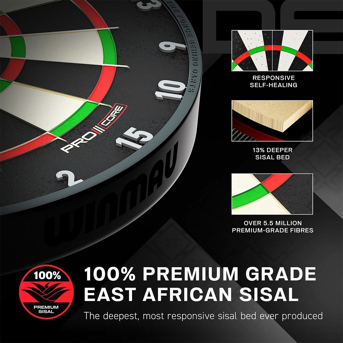 Dartboard Winmau Blade X PDC 3061