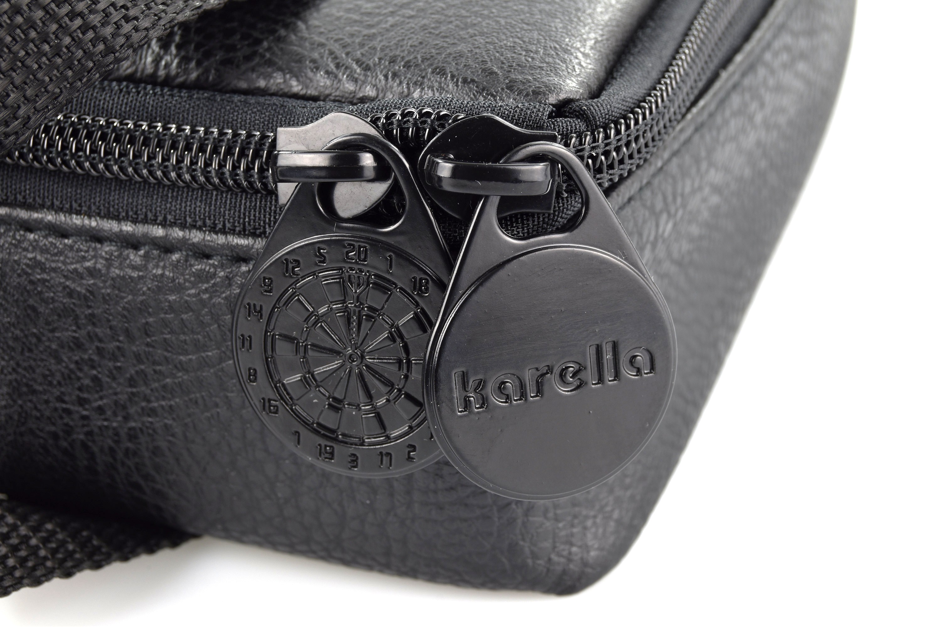 Dart bag MASTER PAK leather-optic black 