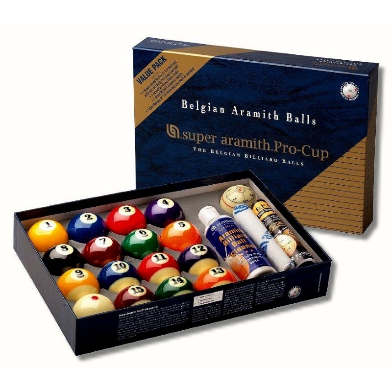 Poolbälle Aramith Super-Aramith Pro Cup Value Pack Poolbälle Aramith Super-Aramith Pro Cup Value Pack