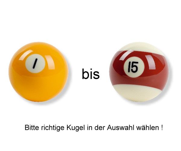 Kugel Aramith No. 14, 57.2 Einzelkugel Aramith 57.2 mm, No. 1-15, bitte wählen