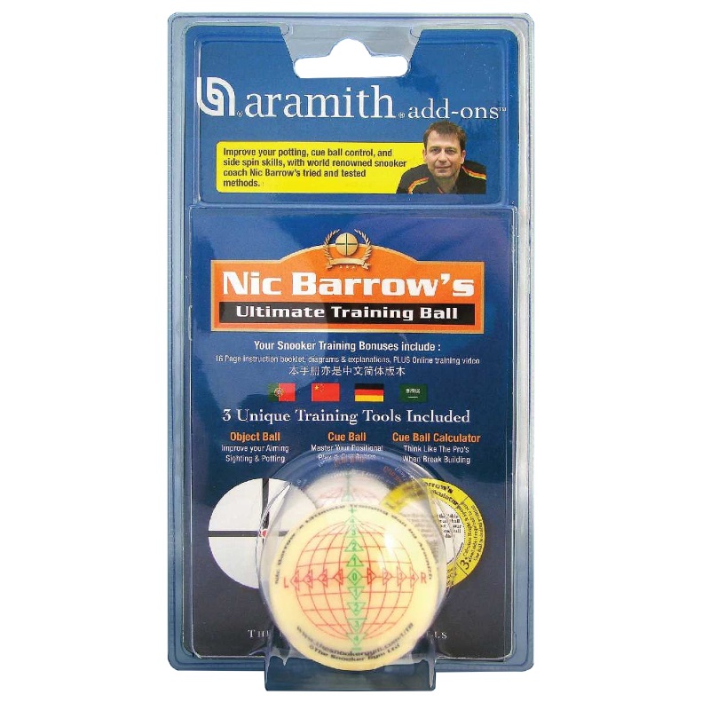 Trainingskugel Snooker Ultimate Nic Barrow Trainingskugel Snooker Ultimate Nic Barrow