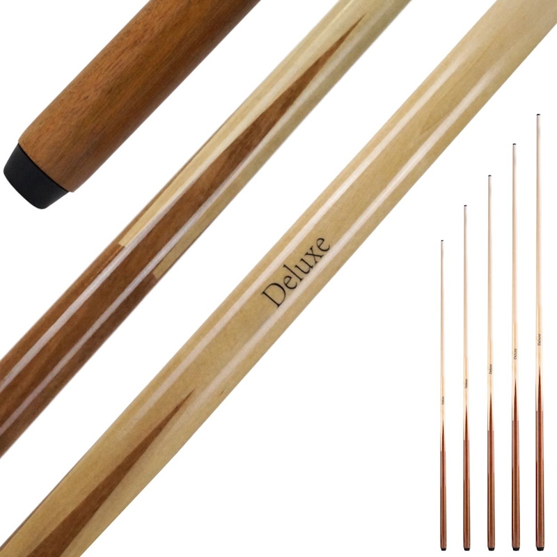 Hausqueue Luxus 12 mm Schraubleder 145 cm, einteilig Hausqueue Luxus 12 mm Schraubleder 100 cm, einteilig