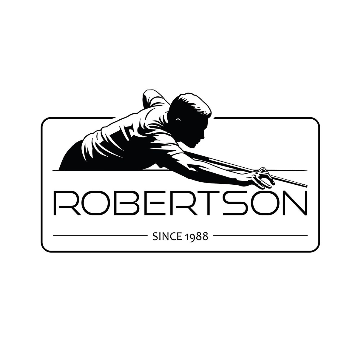 Pool Cue Robertson Carbon Black Diamond