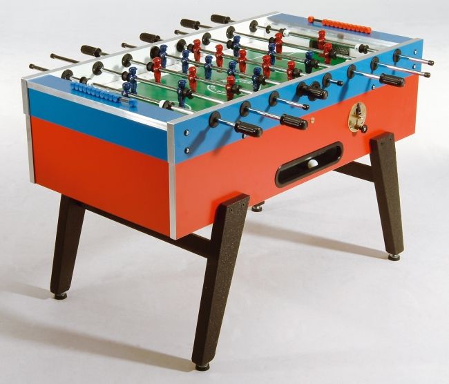 Kicker Table Garlando MasterCup solid steel bars Coin 1,- 