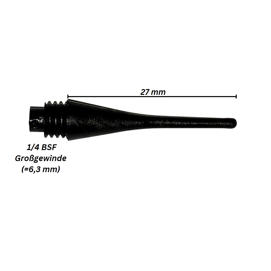 Soft Tips  Premium 1/4 BSF large thread, 1000 pcs