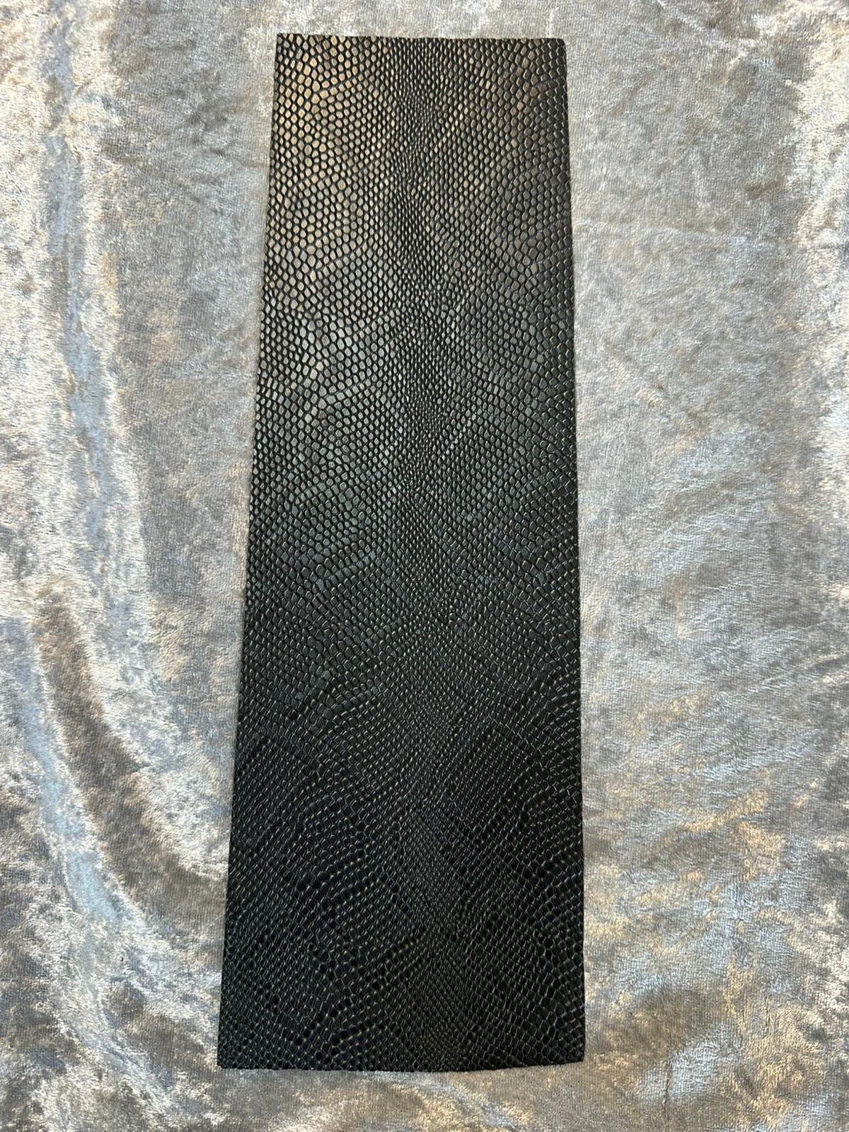 Ledergriffband 2 erneuern Snake Print