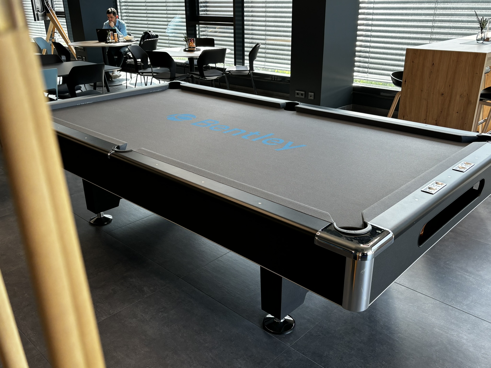 Billardtuch mit Logo, eigenes Design, auf Anfrage Billardtuch mit Logo, eigenes Design, auf Anfrage