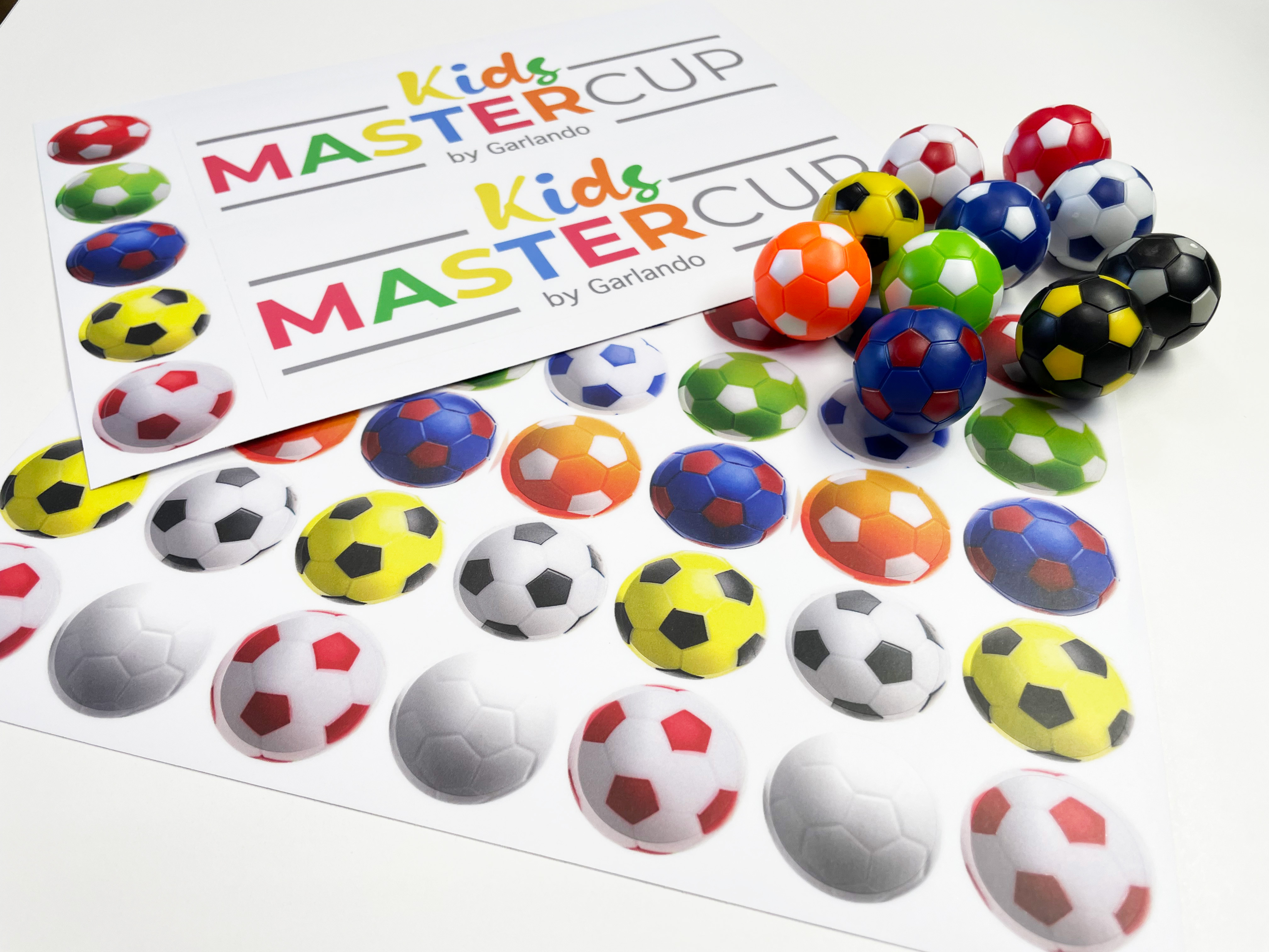 Tischkicker Garlando MasterCup KIDS SA Höhe 74 cm
