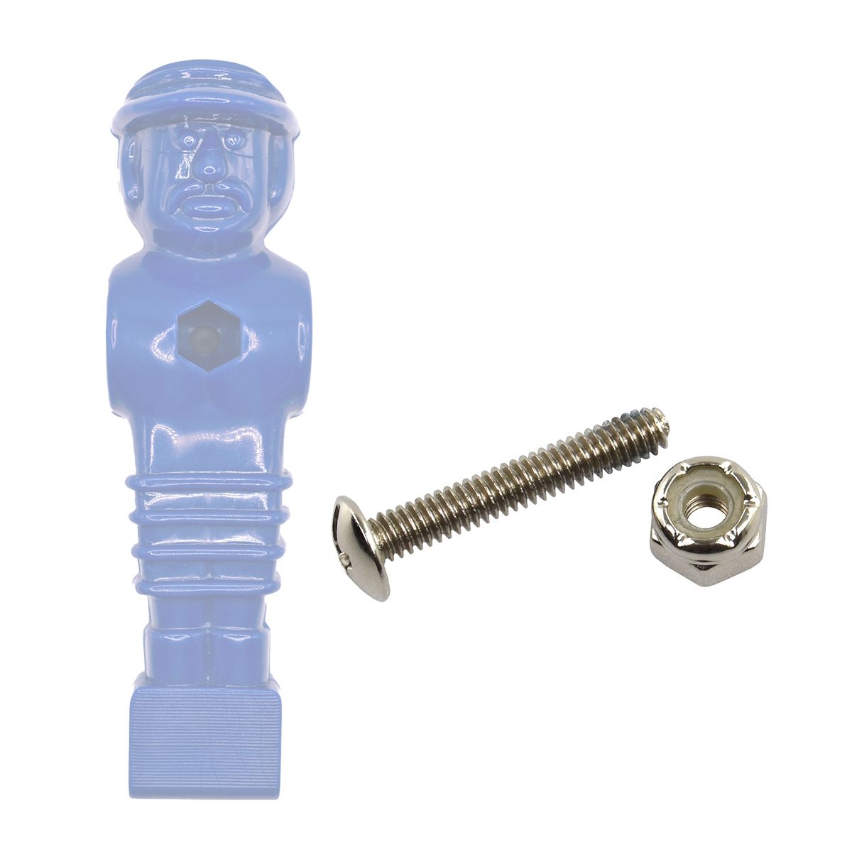 Kickerschraube Universal für 16 mm Stangen, inkl. Mutter/22 St.