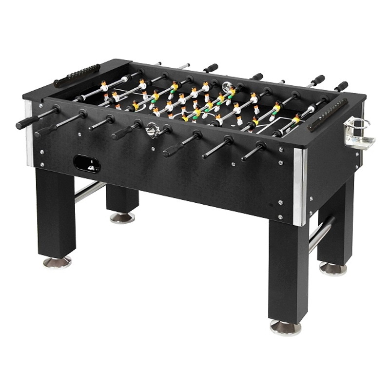 Tischkicker Profi Soccer Deluxe schwarz Tischkicker Profi Soccer Deluxe schwarz