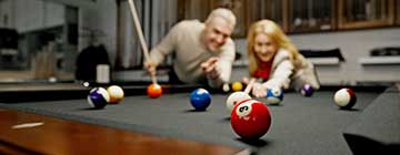 Marcus Dienst am Billard-Tisch Marcus Dienst am Billard-Tisch