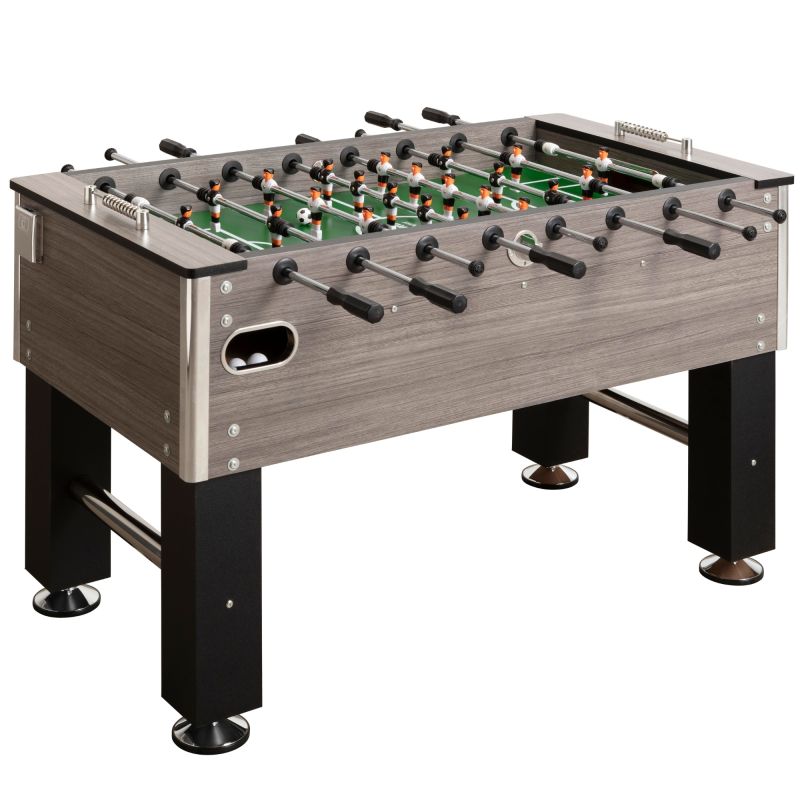 Tischkicker Profi Soccer Deluxe eiche-grau Tischkicker Profi Soccer Deluxe eiche-grau