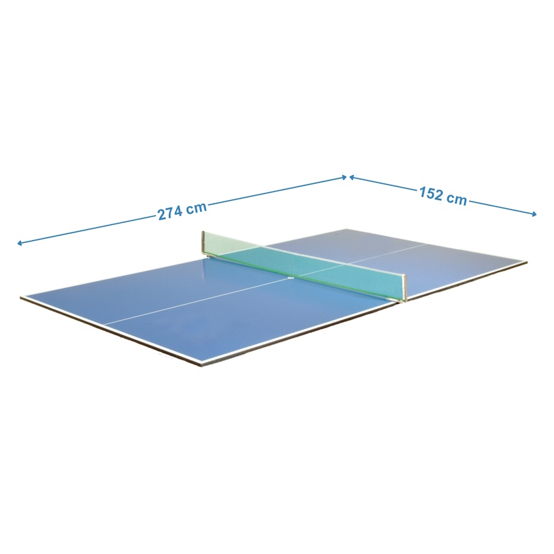 Tischtennis-Auflage für Pool-Tisch