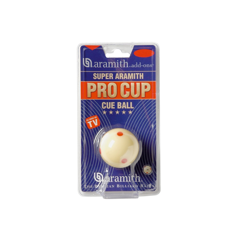 Spielball weiss AramithPro Cup TV-Super A. 57,2' Spielball weiss AramithPro Cup TV-Super A. 57,2'