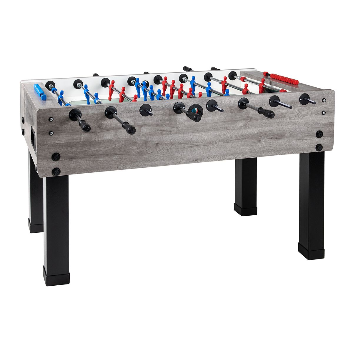 Kicker Garlando G500 eiche grau (1).jpg Tischkicker Garlando G-500 eiche-grau