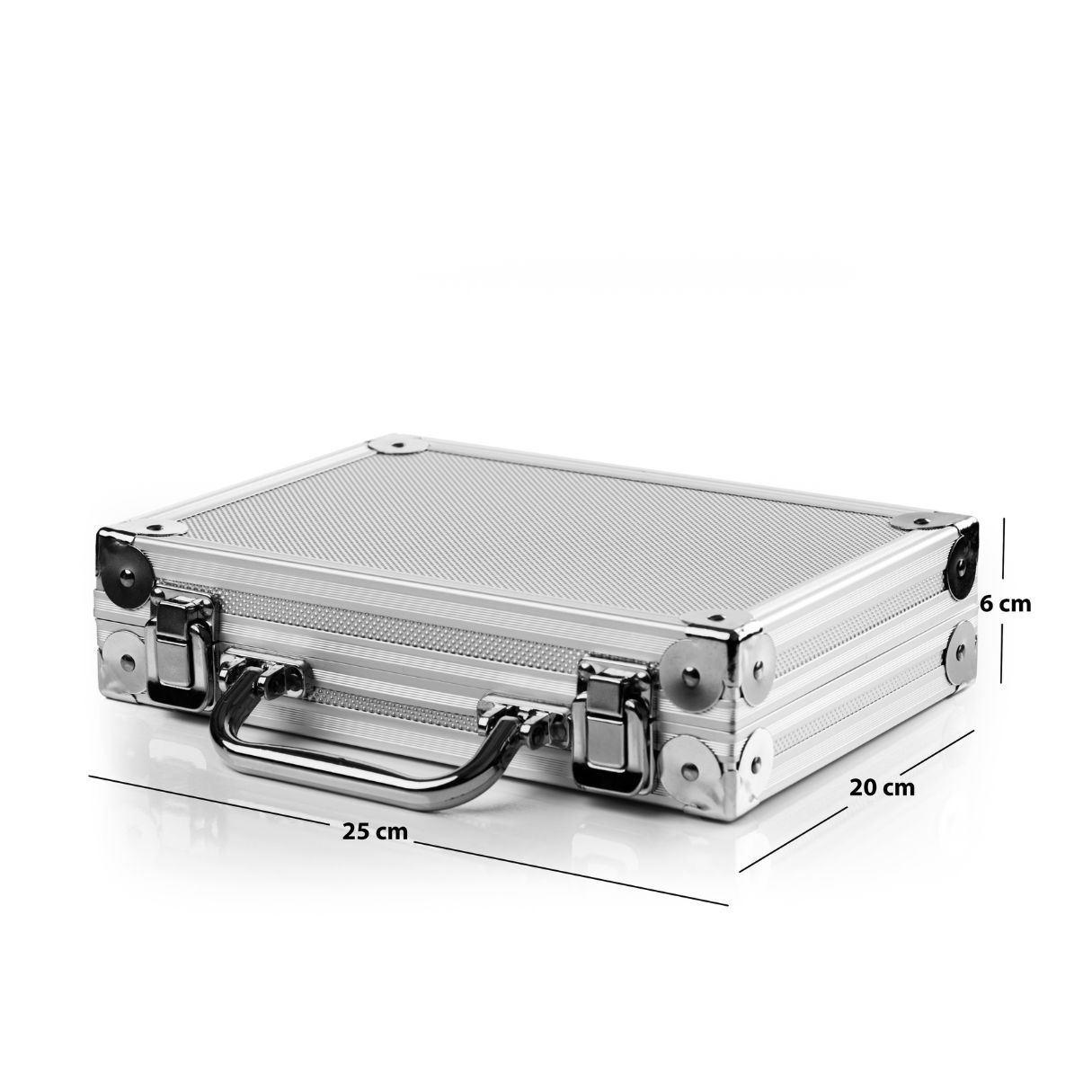 Dart case luxury Alu PAK silver