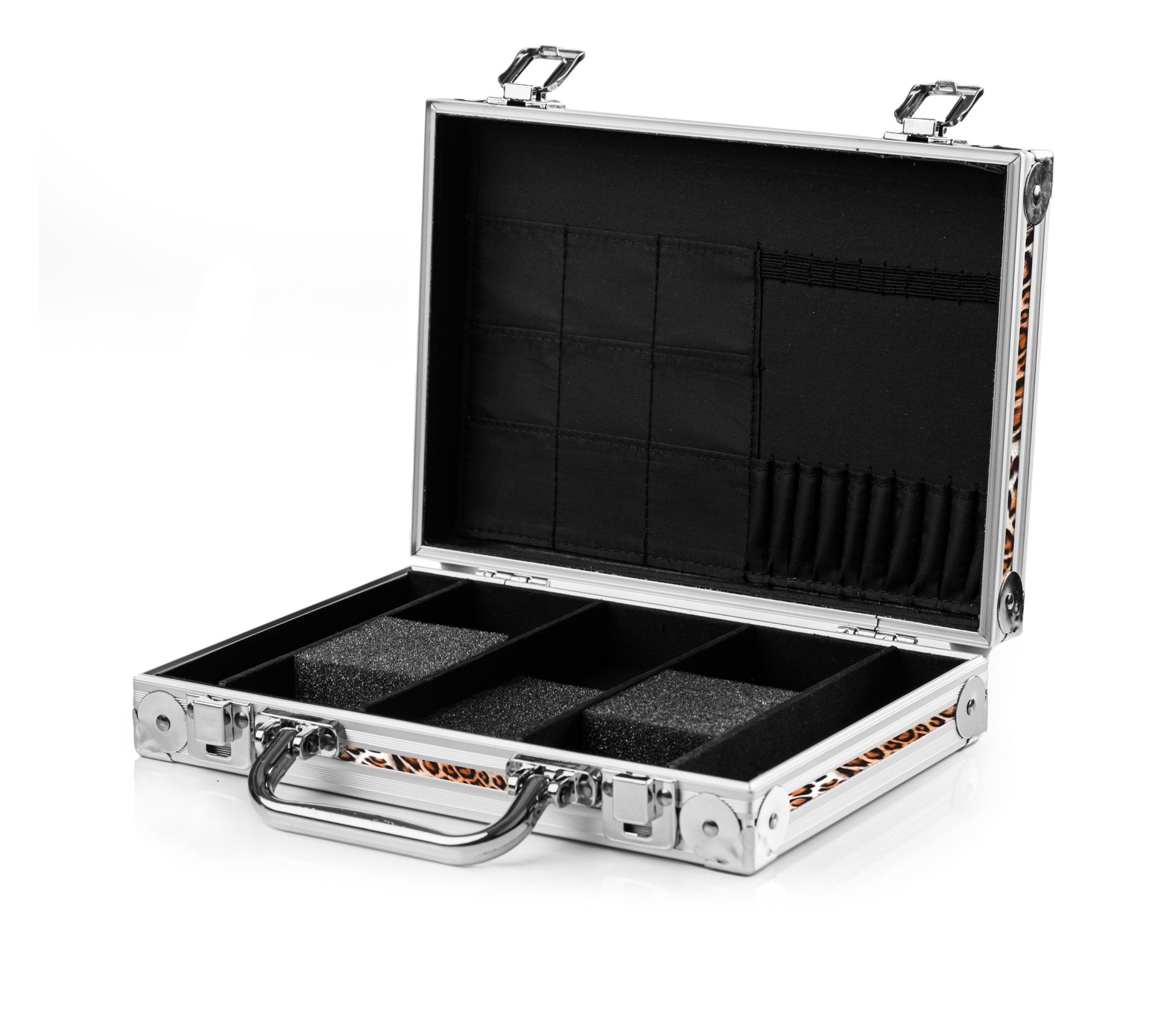 Alu-PAK luxury dart case Alu-Leopard