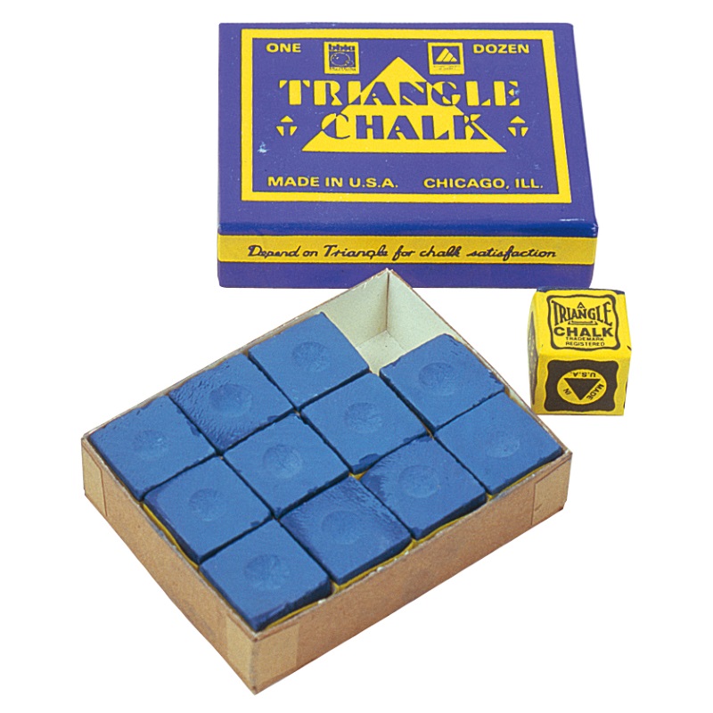 Kreide Triangel blau, 12 Stück Kreide Triangel blau, 12 Stück