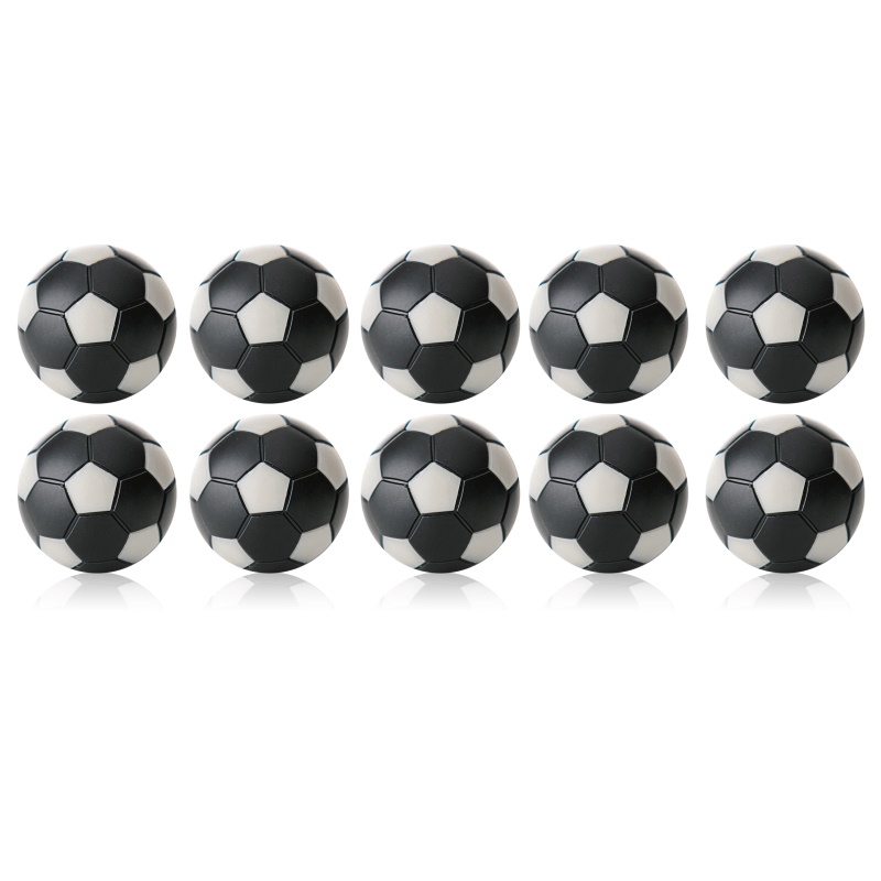 Kickerball schwarz/silber, 10 Stück Kickerball schwarz/silber, 10 Stück