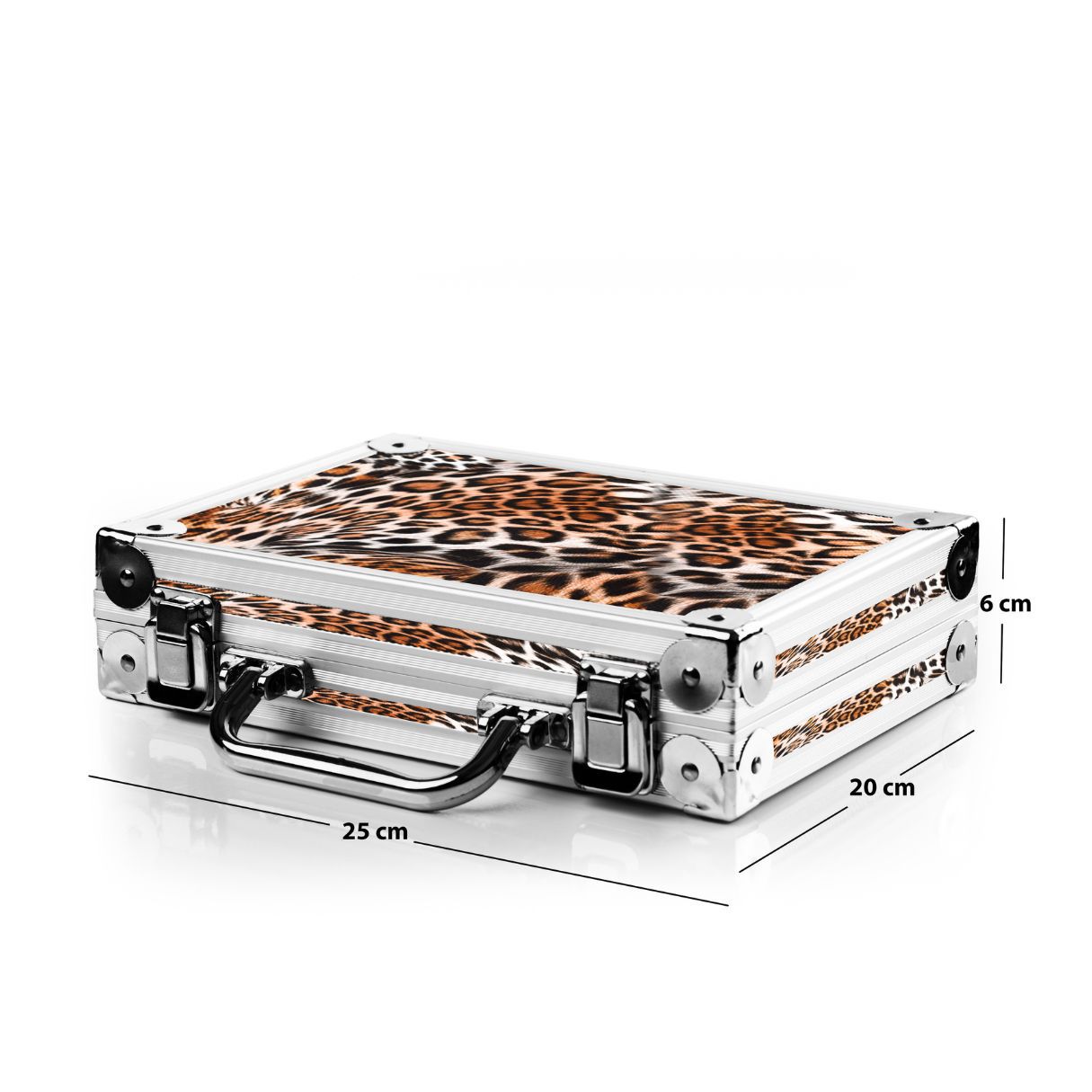 Alu-PAK luxury dart case Alu-Leopard
