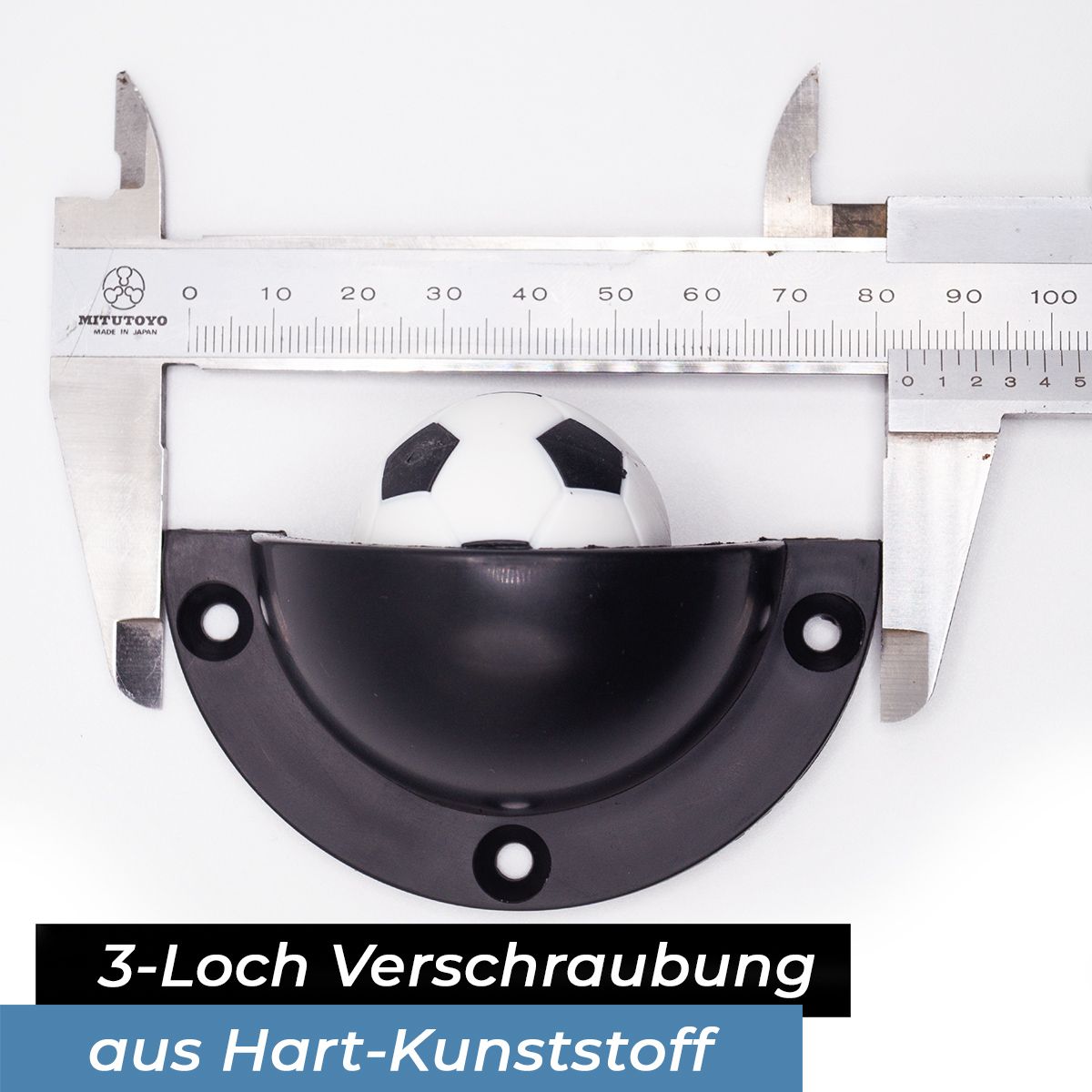 Balleinwurfschale für Kickertisch, 2 St.