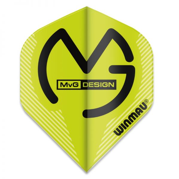 Dartfly Winmau Player Mega Standard MvG grün