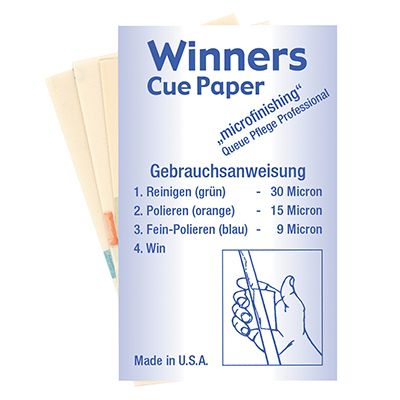 Winners Cue Papers